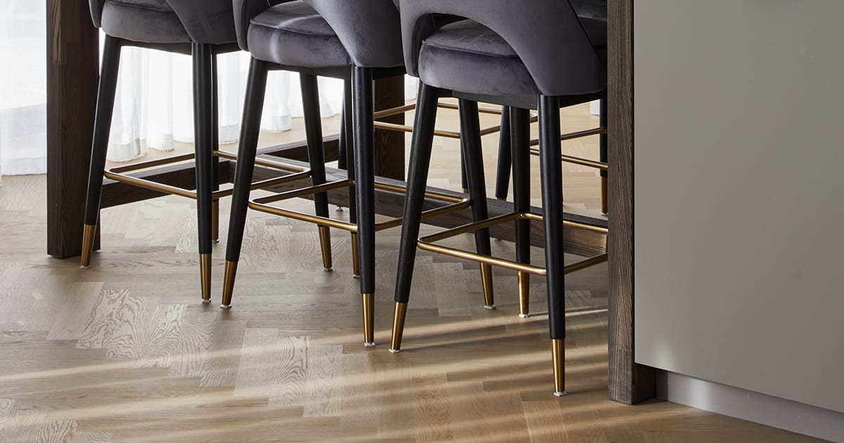 Havwoods HW16088 Ferro Herringbone timber flooring | Ridgeway House, UK